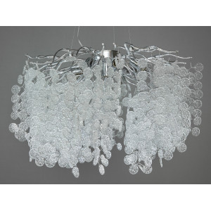 Сучасна кришталева люстра "Гліцинія" Diasha 602-600CH