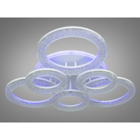 Люстра светодиодная в комнату с пультом 130W Diasha MX2770/3+3WHLED3colordimmer