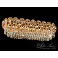 Люстра с хрусталем Diasha QS6608/800x350G
