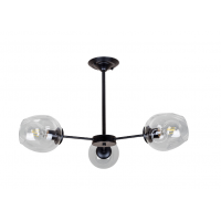 Люстра молекула в спальню Levistella 752F0231-3 BK+CL