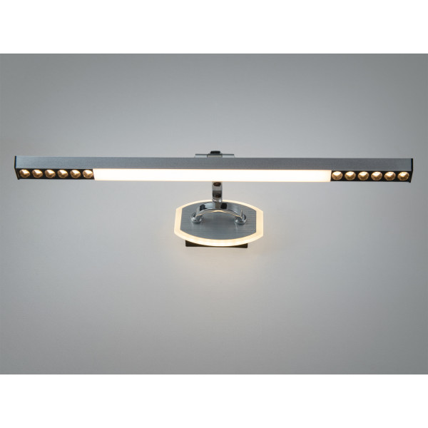 Настінний LED світильник Diasha сірий 20W вимикач Diasha 9520/L