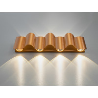 Фасадний LED світильник Diasha бронза 5 W up down Diasha 0224/7-GD