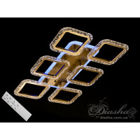 Люстра в квартиру потолочная светодиодная 75W Diasha QX2517/6SLED3colordimmer