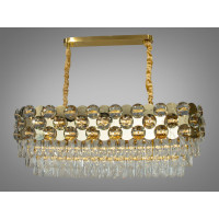 Люстра в гостинную хрустальная Diasha 20001-900x350