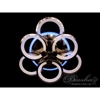 Люстры светодиодные Diasha 8022/3+3BHR LED 3color dimmer  