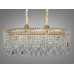 Кришталева підвісна люстра овальної форми для вітальні,12 ламп Diasha 9708-800x350SG Кришталева підвісна люстра овальної форми для вітальні,12 ламп Diasha 9708-800x350SG