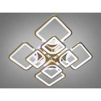 Cветодиодная люстра Diasha 8060/4+4 G led dimmer 3 color