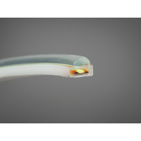 СОВ LED стрічка 220в, 288 шт/м, герметична, 10мм, зелений Diasha P220CL-COB-288-GREEN-65-10