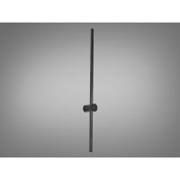 Красиве мінімалістичне чорне світлодіодне бра, 13Вт Diasha 9374/BK-1000