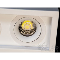 Накладные точечные светильники Diasha 136F-3-WH