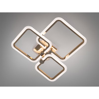 Стельовий світильник Diasha 8060 золото з трьома LED елементами та пультом Diasha A8208/3GLED3colordimmer