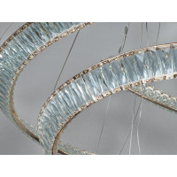 Светодиодная люстра золото 285 Вт Diasha MRY800x1800G