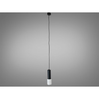 Підвісний світильник чорний GU10 одинарний Diasha QY-H1129B+W-L