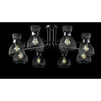 Люстра с плафонами  L07492/8 (BLACK) Splendid-Ray
2555