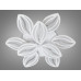 Стельова LED люстра біла димер 165 Вт 9 модулів Diasha 092/6+3WHLED3colordimmer