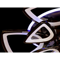 Люстры светодиодные Diasha 8118/4+4BHR LED 3color dimmer  