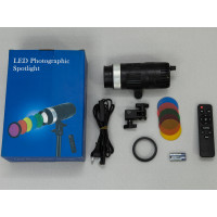 Прожектор направленого світла з пультом, для фото і відеозйомки, 18 Вт Diasha SL-17481
