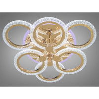  Люстра потолочная лед с пультом управления 85W Diasha AS8180/3+3LED3colordimmer