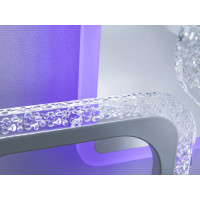 Стельова LED люстра біла 70W пульт димер 5 модулів Diasha AS8170/4+1WHLED3colordimmer