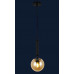 Люстра шар в стиле лофт Levistella 9163515-1 BK+BR