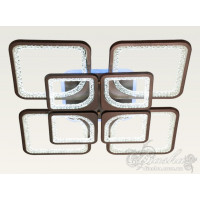 Потолочная светодиодная люстра с пультом и ночником Diasha MX2559/4+4CF LED 3color dimmer 