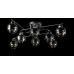 Люстра с плафонами  L07381/8 (BLACK+CHROME) Splendid-Ray
2544