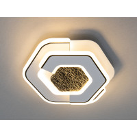 Сучасний LED світильник з регулюванням кольору світла, 44W, білий Diasha 4356