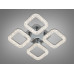 Стельова світлодіодна люстра з пультом, диммером, 50W, хром Diasha S2205/4HRLED3colordimmer