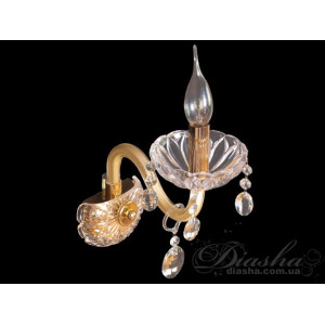 Візуально привабливе, яскраве, стильне класичне бра Diasha 8015/1G