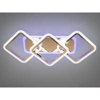 LED люстра в спальню 75W, хром Diasha A8160/2+1GLED3colordimmer