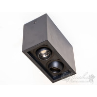 Накладные точечные светильники Diasha 136G-2-BK 