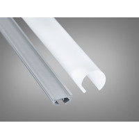 Профіль для LED стрічки, круглий Diasha PL-30R-2M