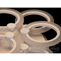 Cветодиодная люстра в зал Diasha A3003/3+3WH LED 3color dimmer 