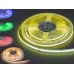 LED стрічка 24В, 108 діодів на метр, 10мм, RGB Diasha P24-COB-840-RGB+WW-20-10