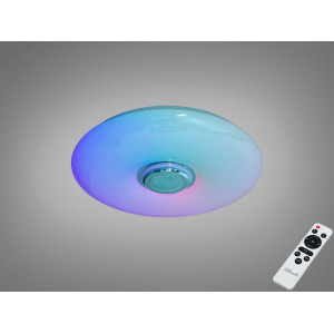 Стельова люстра LED біла 80 Вт RGB Bluetooth TUYA Diasha DB-8301/500RGB+MP3+TUYA