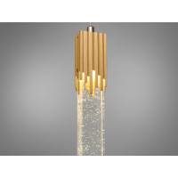 Стильний LED підвіс в стилі Нордік, 5W, золото Diasha A6552/1HGD