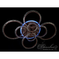 Люстры светодиодные Diasha QX2512/8CF LED 3color dimmer 