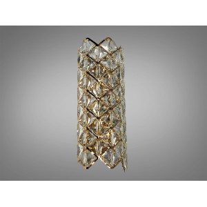 Настінний світильник Diasha з кристалами, золото Diasha 9133-B420GD