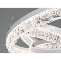 Підвісна люстра Diasha LED біла 82Вт 4510Лм 3CCT Diasha 1713/500+400+300WH
