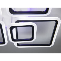 LED люстра смарт світильник з ІЧ пультом та диммером, 110W Diasha A8160/6BKLED3colordimmer