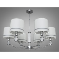Люстра в спальню на 6 абажуров Diasha N1011/6HR