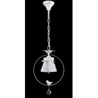 Люстра подвесная с абажуром Splendid-Ray 253678 (WT+SL)