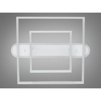 Стельова LED люстра чорна 84W димер пульт Diasha 2551WHLED3colordimmer