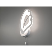 Настінний LED світильник метелик, 20W, білий Diasha 8166/1WH