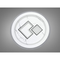 Сучасний круглий світлодіодний світильник потужністю 48 Вт, білий Diasha 6017-300