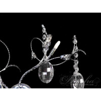 Вишукане, елегантне, стильне галогенове бра, хром Diasha 8037/2HR