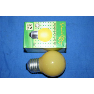 Лампа накаливания P45  25W  E27  YELLOW Splendid-Ray
33029