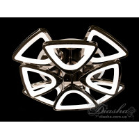 Cветодиодная люстра Diasha S8118/4+4BHR LED 3color dimmer 