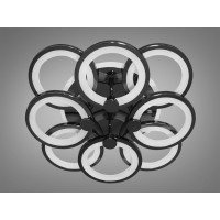 Люстры светодиодные Diasha 8022/4+4BHR LED 3color dimmer  