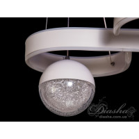 Люстра лед подвесная декоративная 70W Diasha 3023/2WH
